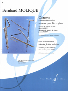 Bernhard Molique: Concerto för flöjt och piano i gruppen Noter & böcker / Flöjt / Flöjt med pianoackompanjemang hos musikskolan.se (GB4217)