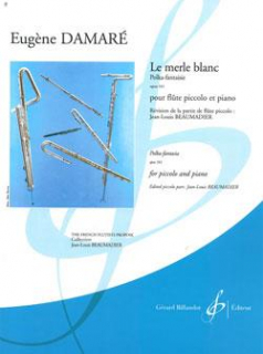 Damare: Le Merle Blanc Opus 161 - Polka-Fantaisie i gruppen Noter & böcker / Flöjt / Piccolaflöjt hos musikskolan.se (GB4382)