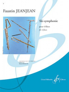 Jeanjean: Ski-symphonie Flöjtkvartett (4 c-flöjter) i gruppen Noter & böcker / Flöjt / Kvartetter: 4 flöjter hos musikskolan.se (GB4756)