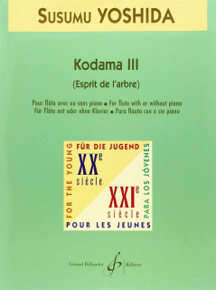 Yoshida: Kodama III i gruppen Noter & böcker / Flöjt / Soloflöjt hos musikskolan.se (GB6653)