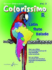 Colorissimo - Volume 3 med CD i gruppen Noter & böcker / Flöjt / Playalong för flöjt hos musikskolan.se (GB7786)