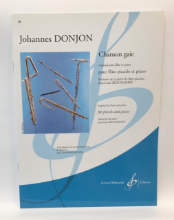 Donjon: Chanson gaie /Picc+pi i gruppen Noter & böcker / Flöjt / Piccolaflöjt hos musikskolan.se (GB8166)