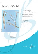 Vivaldi: Våren Flöjtensemble i gruppen Noter & böcker / Flöjt / Flute Choir / flöjtensemble hos musikskolan.se (GB8237)