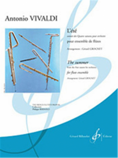 Vivaldi: Sommaren (The Summer) ur De fyra årstiderna Flöjtensemble i gruppen Noter & böcker / Flöjt / Kvartetter: 4 flöjter hos musikskolan.se (GB8238)