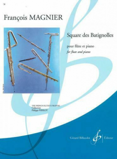 Magnier: Square Des Batignolles i gruppen Noter & böcker / Flöjt / Flöjt med pianoackompanjemang hos musikskolan.se (GB8547)
