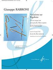Rabboni: Variations Sur Rigoletto Opus 55 i gruppen Noter & böcker / Flöjt / Piccolaflöjt hos musikskolan.se (GB8624)