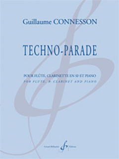 Connesson: Techno Parade /Fl  Klar+Pi i gruppen Noter & böcker / Klarinett / Kammarmusik med klarinett hos musikskolan.se (GB8916)