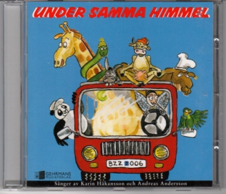 Under samma himmel CD i gruppen Noter & böcker / Sång och kör / Sångböcker för barn hos musikskolan.se (GE10880)