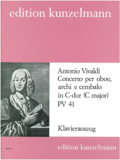 Vivaldi: Konsert C-dur  Oboe i gruppen Noter & böcker / Oboe / Klassiska noter hos musikskolan.se (GM75)