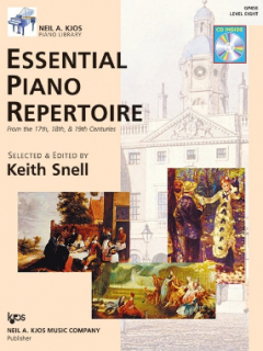 Essential Piano repertoire Level 8 + audio i gruppen Noter & böcker / Piano/Keyboard / Klassiska noter hos musikskolan.se (GP458)