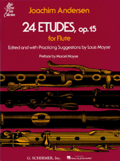 Andersen: 24 etyder Op 15 Fl i gruppen Noter & böcker / Flöjt / Spelskolor, etyder och övningar hos musikskolan.se (GS33509)