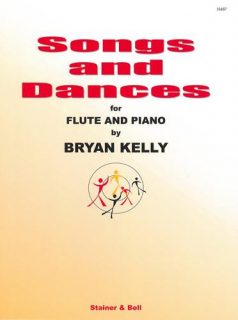 Kelly: Songs and Dances for Flute and Piano i gruppen Noter & böcker / Flöjt / Flöjt med pianoackompanjemang hos musikskolan.se (H487)