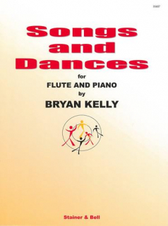 Kelly: Songs and Dances for Flute and Piano i gruppen Noter & böcker / Flöjt / Flöjt med pianoackompanjemang hos musikskolan.se (H487)