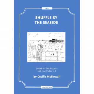 McDowall: Shuffle by the Seaside för flöjtensemble i gruppen Noter & böcker / Flöjt / Flute Choir / flöjtensemble hos musikskolan.se (HE1)