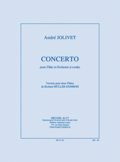 Jolivet: Concerto/2 Fl i gruppen Noter & böcker / Flöjt / Duetter - 2 flöjter / 2 flöjter+piano hos musikskolan.se (HE33734)