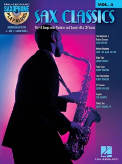 Saxophone Play-Along Volume 4: Sax Classics i gruppen Noter & böcker / Saxofon / Notsamlingar hos musikskolan.se (HL00114393)