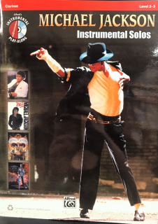 Michael Jackson Instrumental Solos Clarinet i gruppen Noter & böcker / Klarinett / Playalong för klarinett hos musikskolan.se (HL00119496)