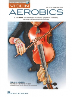 Violin Aerobics i gruppen Noter & böcker / Violin / Spelskolor hos musikskolan.se (HL00125151)