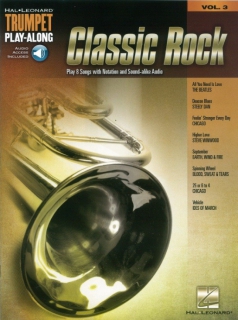 Trumpet Play-Along vol 3: Classic Rock i gruppen Noter & böcker / Trumpet / Notsamlingar hos musikskolan.se (HL00137385)