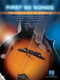 First 50 Songs You Should Play On Mandolin i gruppen Noter & böcker / Mandolin / Notsamlingar hos musikskolan.se (HL00155489)