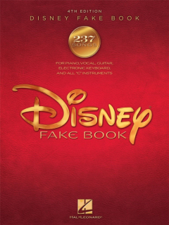 The Disney Fake Book - 4th Edition i gruppen Noter & böcker / Gitarr/Elgitarr / Noter från film, TV & musikal hos musikskolan.se (HL00175311)