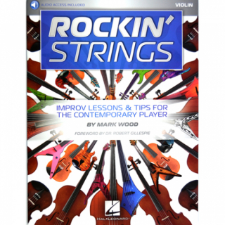 Rockin´ Strings: Improv Lessons & Tips i gruppen Noter & böcker / Violin / Spelskolor hos musikskolan.se (HL00192245)