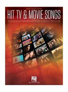 Hit TV & Movie Songs i gruppen Noter & böcker / Gitarr/Elgitarr / Noter från film, TV & musikal hos musikskolan.se (HL00195514)