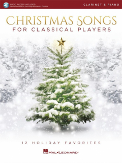 Christmas Songs for Classical Players klarinett och piano i gruppen Noter & böcker / Klarinett / Notsamlingar hos musikskolan.se (HL00239290)