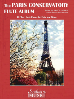 Paris Conservatory Flute Album - 16 lyric pieces/Fl+Pi i gruppen Noter & böcker / Flöjt / Flöjtalbum hos musikskolan.se (HL00240976)