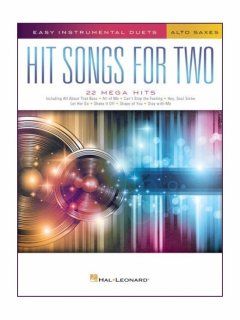 Hit Songs For Two Alto Saxophones i gruppen Noter & böcker / Saxofon / Kammarmusik med saxofon hos musikskolan.se (HL00252484)