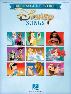 The Illustrated Treasury of Disney Songs - 7th Edition i gruppen Noter & böcker / Gitarr/Elgitarr / Noter från film, TV & musikal hos musikskolan.se (HL00256650)