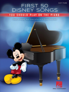 First 50 Disney Songs You Should Play on the Piano i gruppen Noter & böcker / Piano/Keyboard / Notsamlingar hos musikskolan.se (HL00274938)