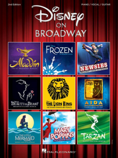 Disney On Broadway - 2nd Edition i gruppen Noter & böcker / Gitarr/Elgitarr / Noter från film, TV & musikal hos musikskolan.se (HL00282444)