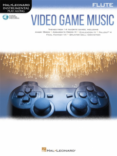 Video Game Music for Flute i gruppen Noter & böcker / Flöjt / Flöjt med pianoackompanjemang hos musikskolan.se (HL00283877)