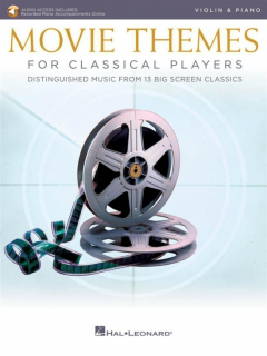 Movie Themes for Classical Players - Violin i gruppen Noter & böcker / Violin / Notsamlingar hos musikskolan.se (HL00284606)
