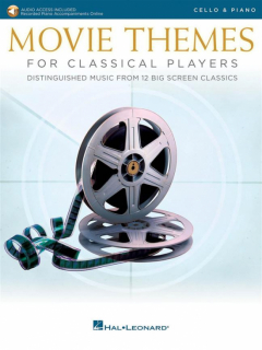 Movie Themes for Classical Players - Cello i gruppen Noter & böcker / Cello / Notsamlingar hos musikskolan.se (HL00284607)