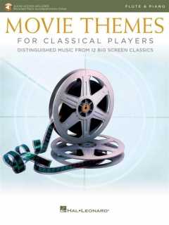 Movie Themes for Classical Players - Flöjt i gruppen Noter & böcker / Flöjt / Notsamlingar hos musikskolan.se (HL00284608)