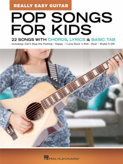 Pop Songs for Kids - Really Easy Guitar Series i gruppen Noter & böcker / Gitarr/Elgitarr / Notsamlingar hos musikskolan.se (HL00286698)