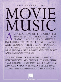 Library of Movie Music i gruppen Noter & böcker / Gitarr/Elgitarr / Noter från film, TV & musikal hos musikskolan.se (HL00287154)