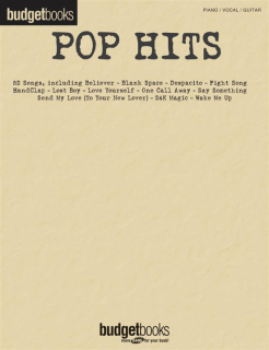 Budget Books Pop Hits i gruppen Noter & böcker / Gitarr/Elgitarr / Notsamlingar hos musikskolan.se (HL00289154)