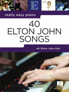 Really Easy Piano: 40 Elton John Songs i gruppen Noter & böcker / Piano/Keyboard / Artistalbum hos musikskolan.se (HL00295382)
