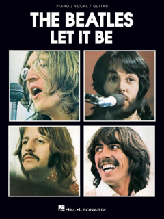 The Beatles - Let it be (PVG) i gruppen Noter & böcker / Sång och kör / Artistalbum hos musikskolan.se (HL00295915)