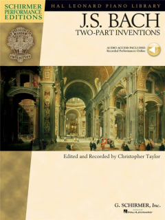 Bach: J.S. Bach Two-Part inventions i gruppen Noter & böcker / Piano/Keyboard / Klassiska noter hos musikskolan.se (HL00296463)