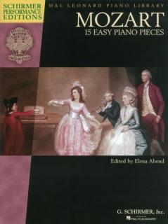 Mozart: 15 Easy Piano Pieces i gruppen Noter & böcker / Piano/Keyboard / Klassiska noter hos musikskolan.se (HL00297088)