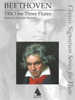 Beethoven Trio for Three Flutes i gruppen Noter & böcker / Flöjt / Klassiska noter hos musikskolan.se (HL00298300)