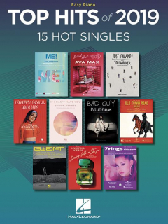 Top Hits of 2019 Easy Piano i gruppen Noter & böcker / Piano/Keyboard / Notsamlingar hos musikskolan.se (HL00301150)