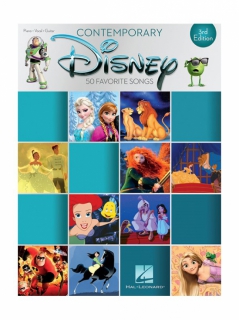 Contemporary Disney 50 favorite songs PVG i gruppen Noter & böcker / Gitarr/Elgitarr / Noter från film, TV & musikal hos musikskolan.se (HL00313169)