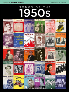 The New Decade Series: Songs of the 1950s (PVG) i gruppen Noter & böcker / Gitarr/Elgitarr / Notsamlingar hos musikskolan.se (HL00323328)