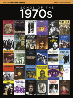 The New Decade Series: Songs of the 1970s (PVG) i gruppen Noter & böcker / Gitarr/Elgitarr / Notsamlingar hos musikskolan.se (HL00323376)
