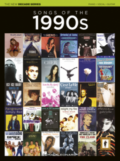 The New Decade Series: Songs of the 1990s (PVG) i gruppen Noter & böcker / Gitarr/Elgitarr / Notsamlingar hos musikskolan.se (HL00323378)